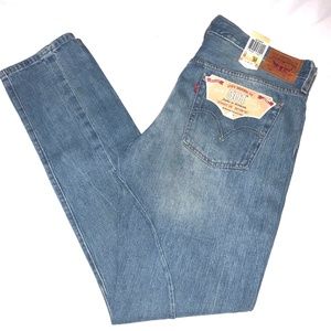Levis 501 Original Lightwash Jean Size 30 Straight